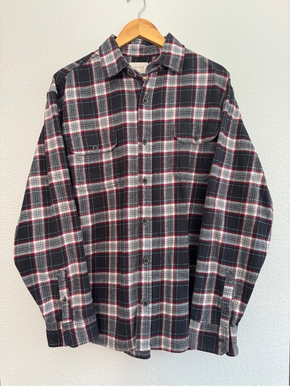 Men's Plaid Button-Up